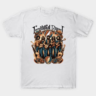 The Grateful Dead Tribute Design - Music Band Tribute T-Shirt